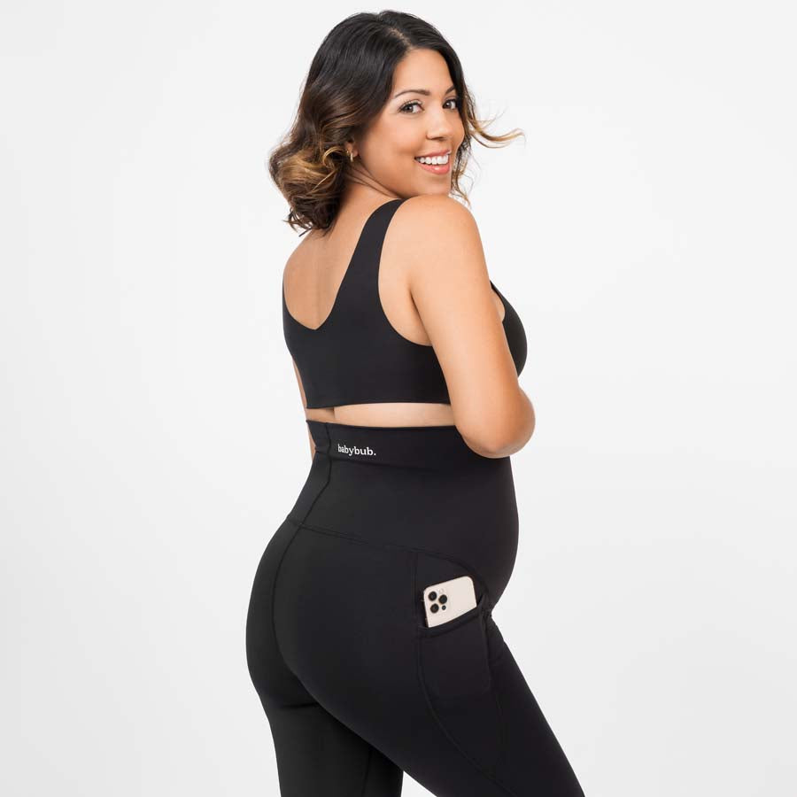 Bub's Maternity Leggings | High Waist + Pockets